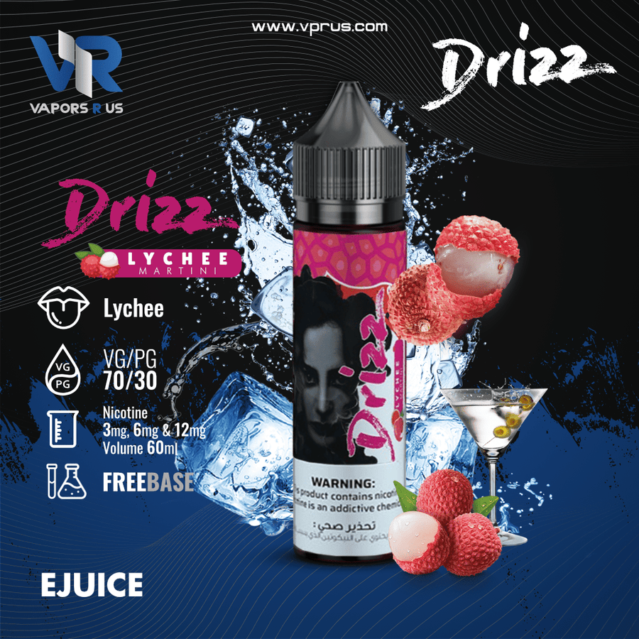 DRIZZ - Lychee Martini 60ml | Vapors R Us LLC