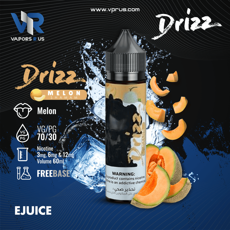 DRIZZ - Melon Shamam 60ml | Vapors R Us LLC