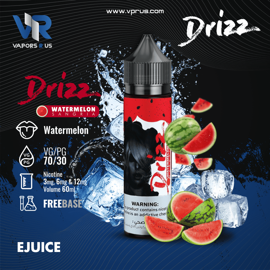 DRIZZ - Watermelon Sangria 60ml | Vapors R Us LLC