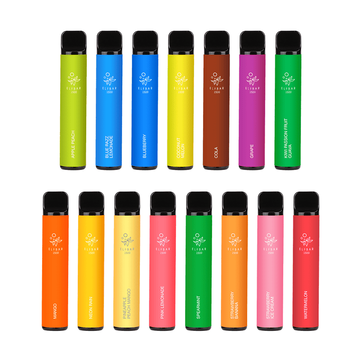 ELF BAR - 1500 Puffs Disposable Pod Device 850mAh | Vapors R Us LLC