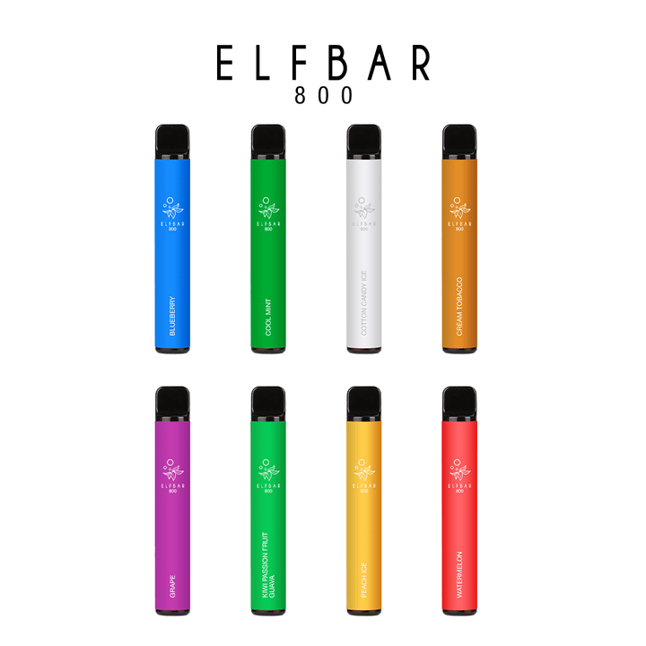 ELF BAR - 800 Puffs Disposable Pod Device 550mAh | Vapors R Us LLC