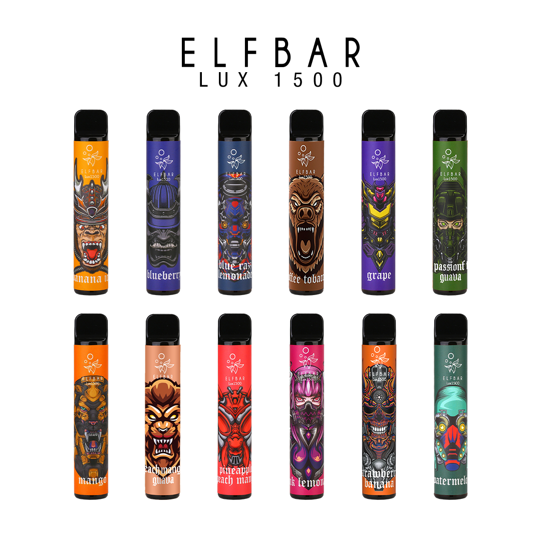 ELF BAR - LUX Puffs Disposable Pod Device (1500 Puffs - 850mAh) | Vapors R Us LLC