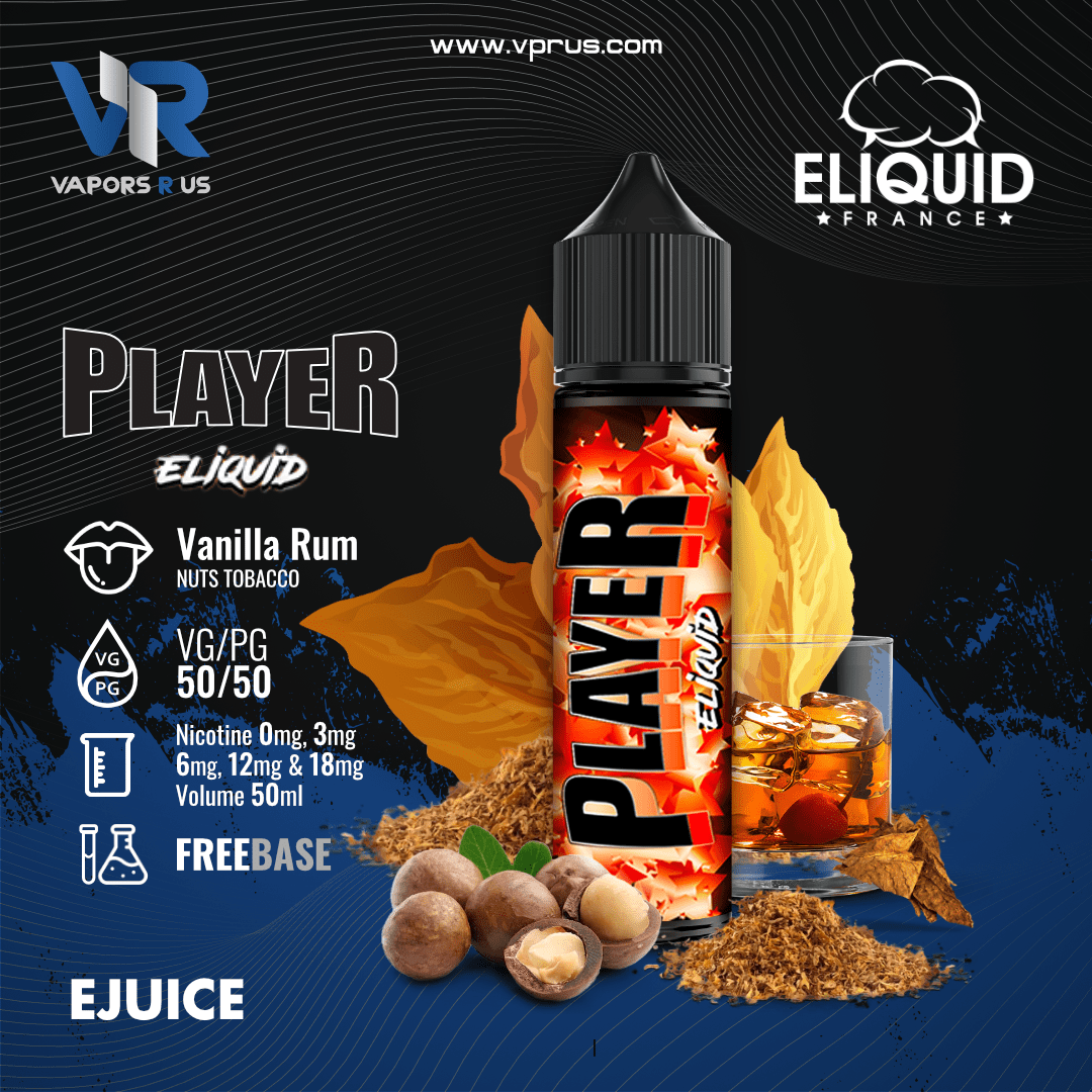 ELIQUID FRANCE - Player 50ml | Vapors R Us LLC