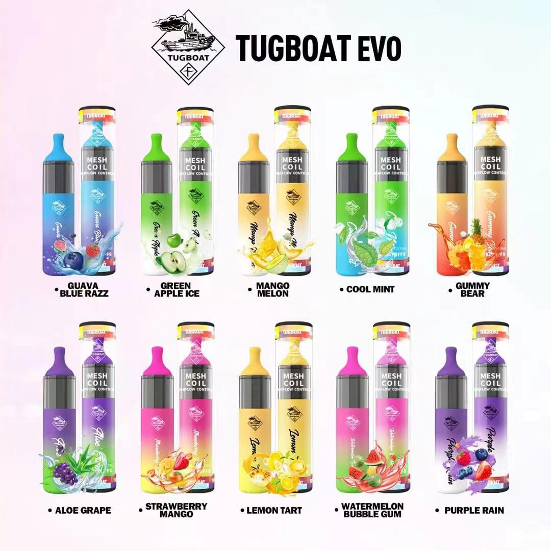 TUGBOAT - EVO Disposable Vape Device 4500 Puffs 850mAh | Vapors R Us LLC