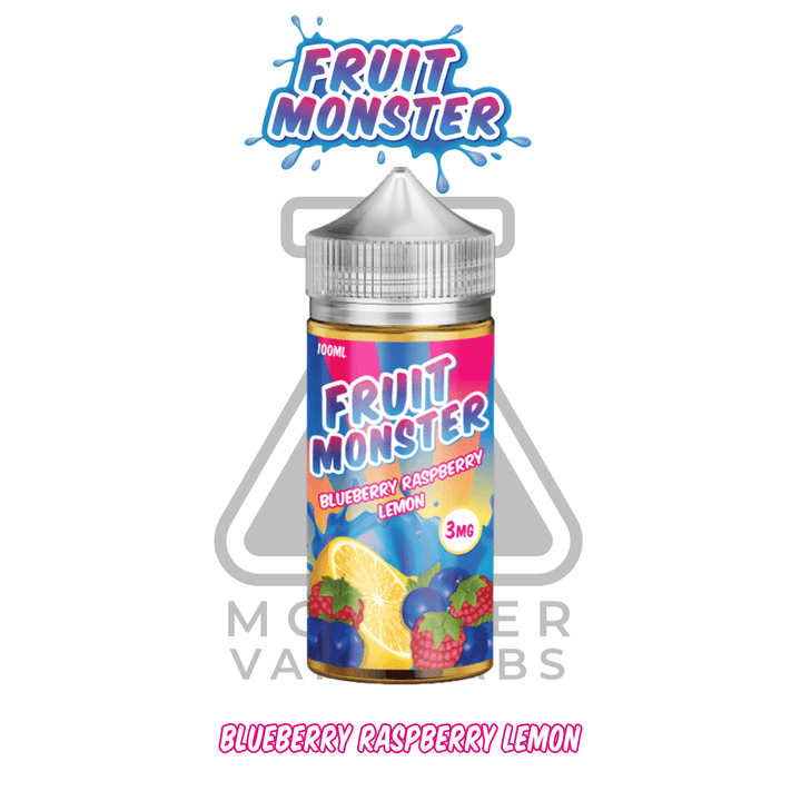 FRUIT MONSTER - Blueberry Raspberry Lemon 3mg | Vapors R Us LLC