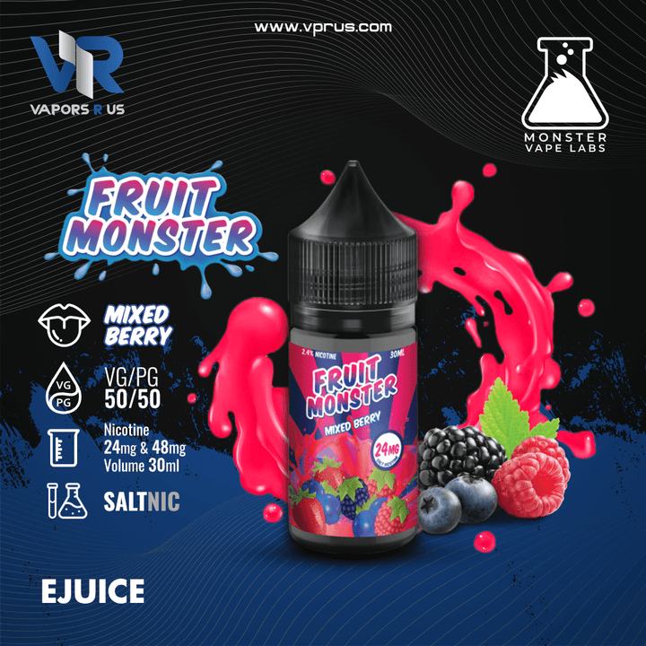 FRUIT MONSTER - Mixed Berry 30ml (SaltNic) | Vapors R Us LLC