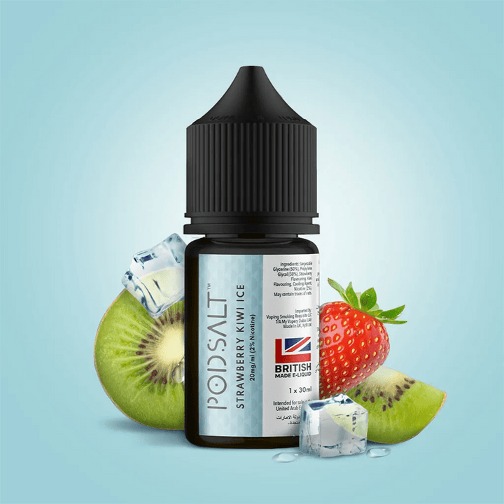 POD SALT FUSIONS - Pacha Mama Strawberry Kiwi Ice 30ml (SaltNic) | Vapors R Us LLC