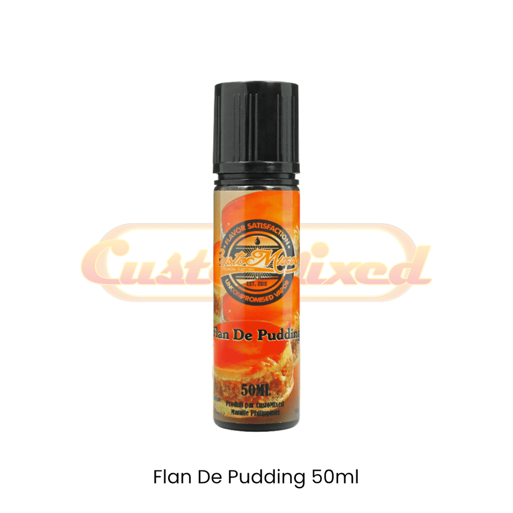 CUSTOMIXED - Flan De Pudding 50ml | Vapors R Us LLC