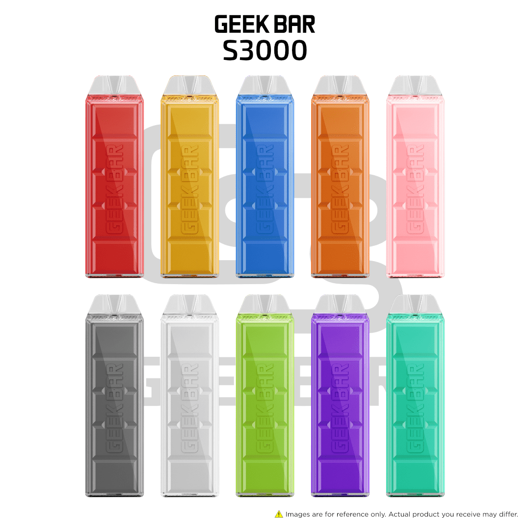 GEEK BAR - S3000 Disposable Pod Device (1000mAh) | Vapors R Us LLC