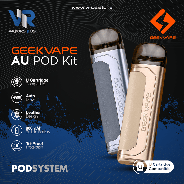 GEEKVAPE - AU (Aegis U) Pod Kit 800mAh (GEEKVAPE U Series) | Vapors R Us LLC