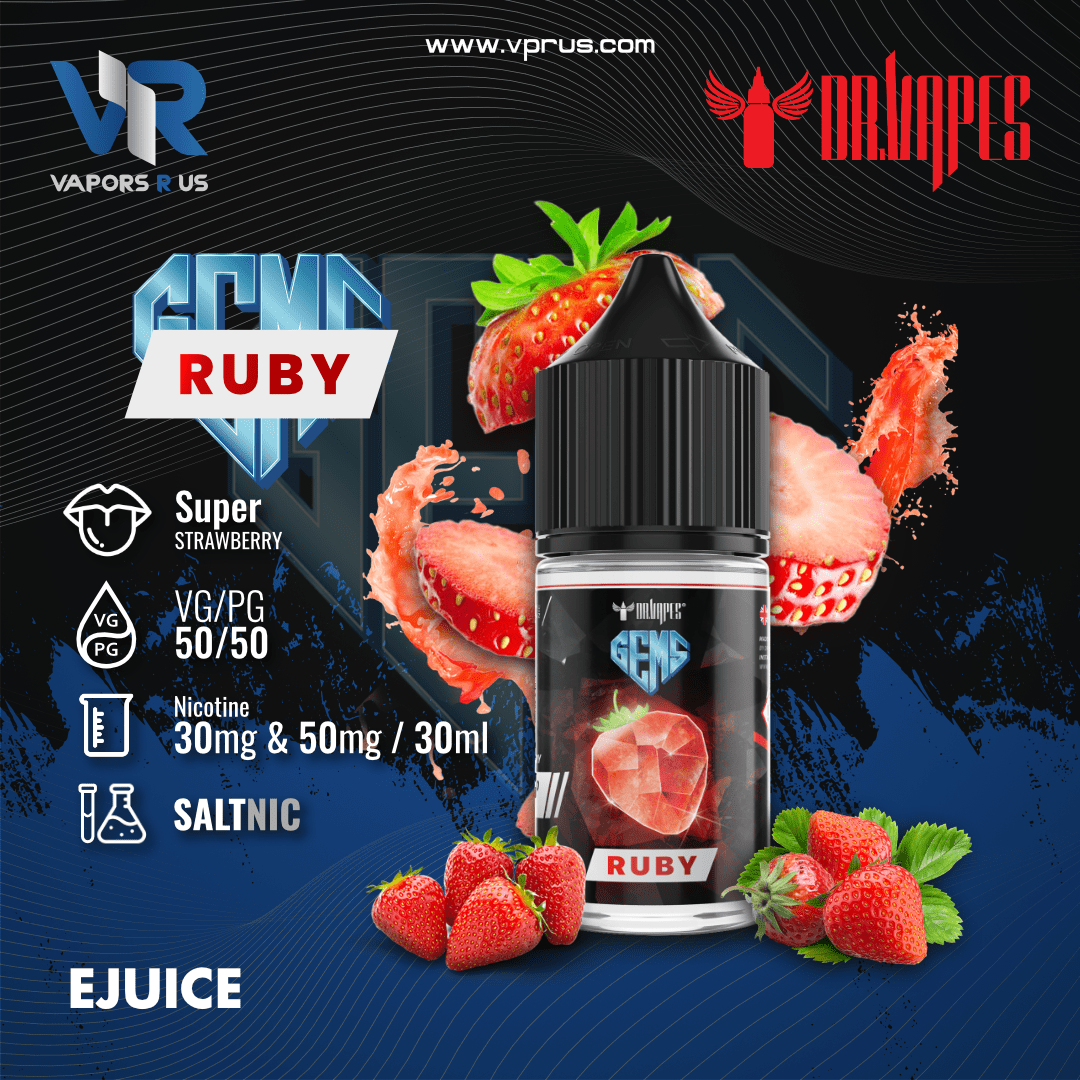 GEMS - Ruby - 30ml SaltNic (By Dr Vapes) | Vapors R Us LLC