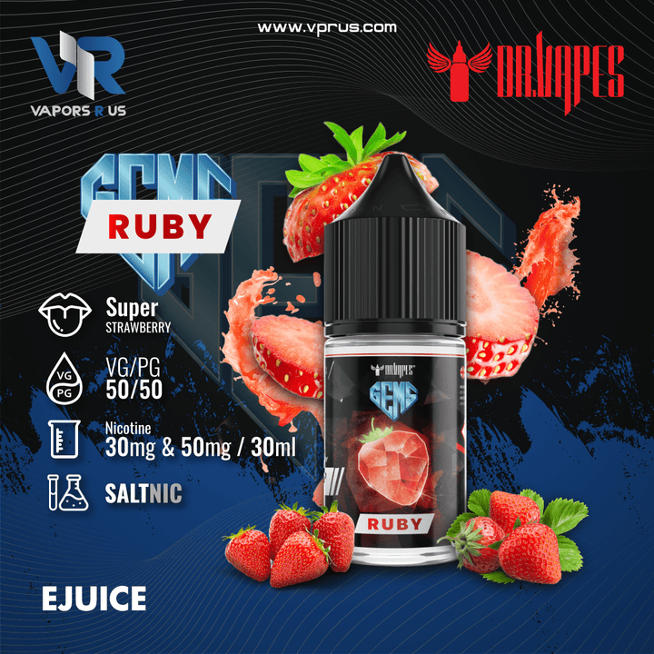 GEMS - Ruby - 30ml SaltNic (By Dr Vapes) | Vapors R Us LLC