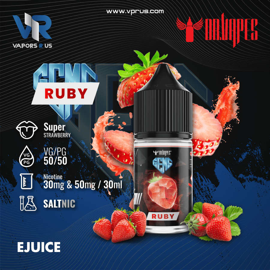 GEMS - Ruby - 30ml SaltNic (By Dr Vapes) | Vapors R Us LLC