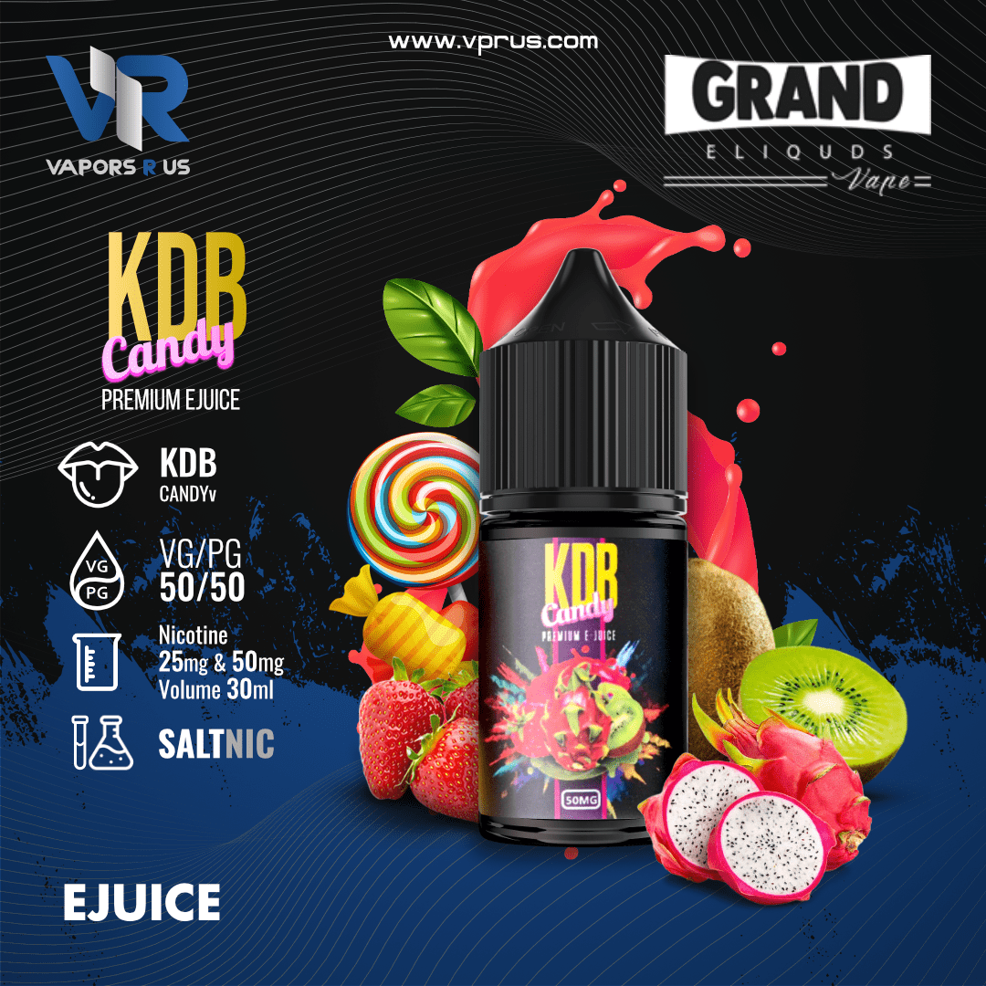 GRAND ELIQUIDS - KDB Candy 30ml (SaltNic) | Vapors R Us LLC