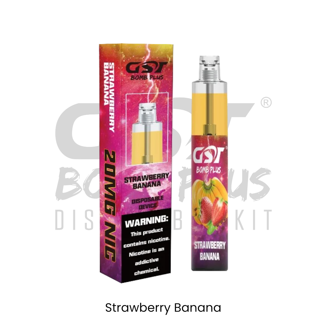 GST - Bomb Plus 2500 puffs Disposable Vape | Vapors R Us LLC