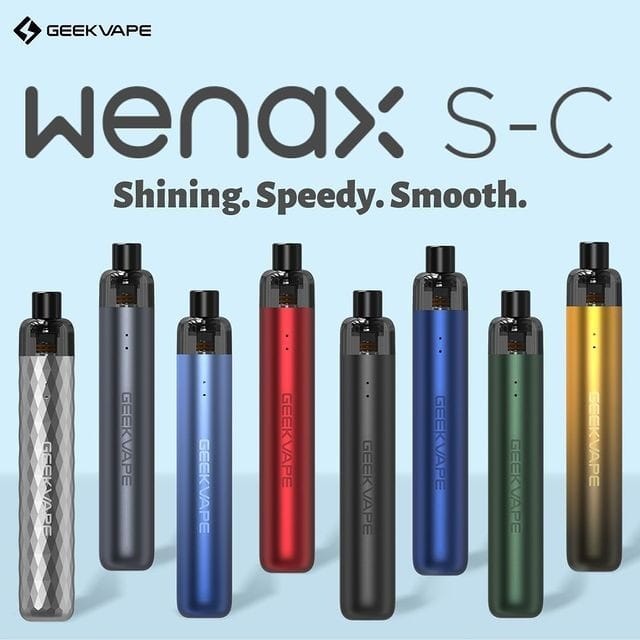 GEEKVAPE - Wenax S-C Pod Starter Kit 1100mAh UAE Vapors R Us GEEKVAPE - Wenax S-C Pod Starter Kit 1100mAh UAE Vapors R Us