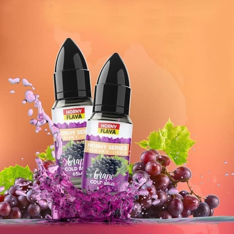 HORNY FLAVA - Grape Cold Brew 65ml | Vapors R Us LLC