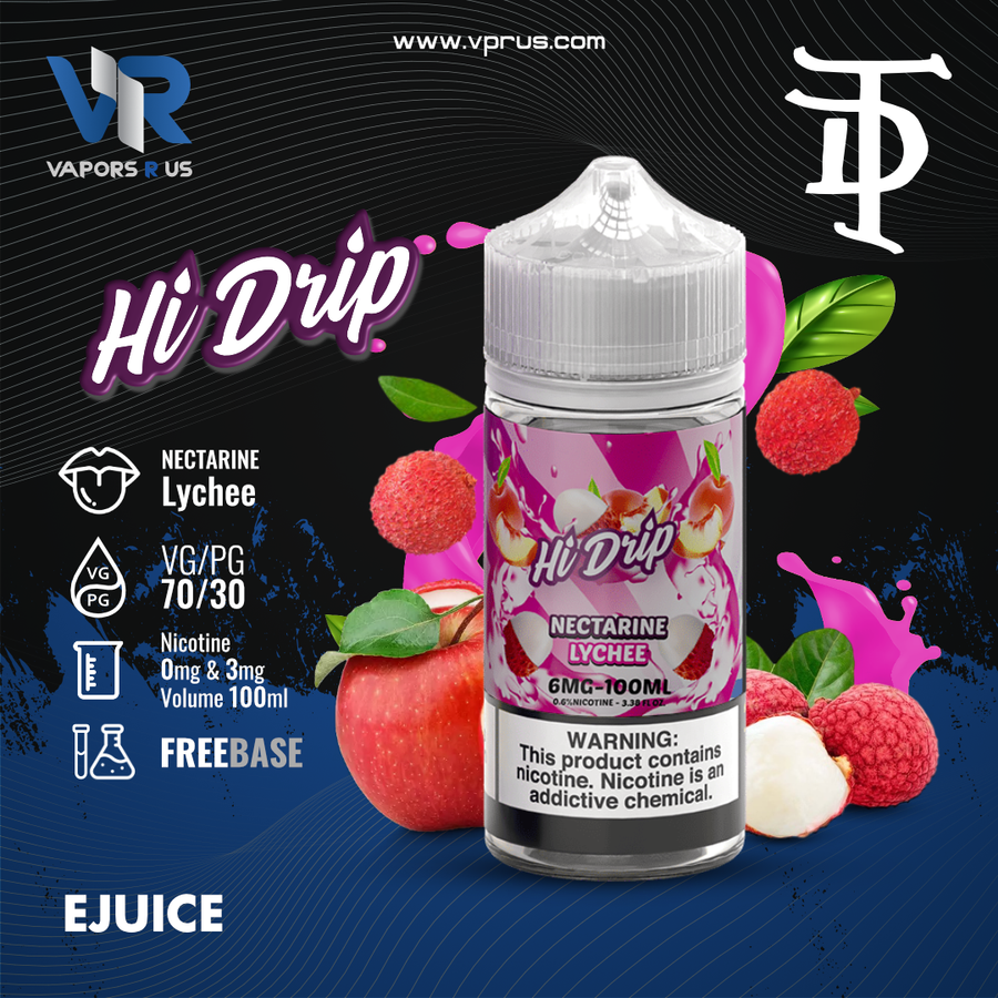 HI DRIP - Nectarine Lychee 100ml