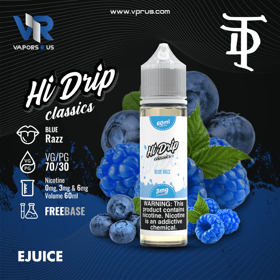 HI DRIP CLASSICS - Blue Razz 60ml | Vapors R Us LLC