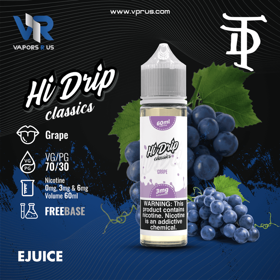 HI DRIP CLASSICS - Grape 60ml | Vapors R Us LLC