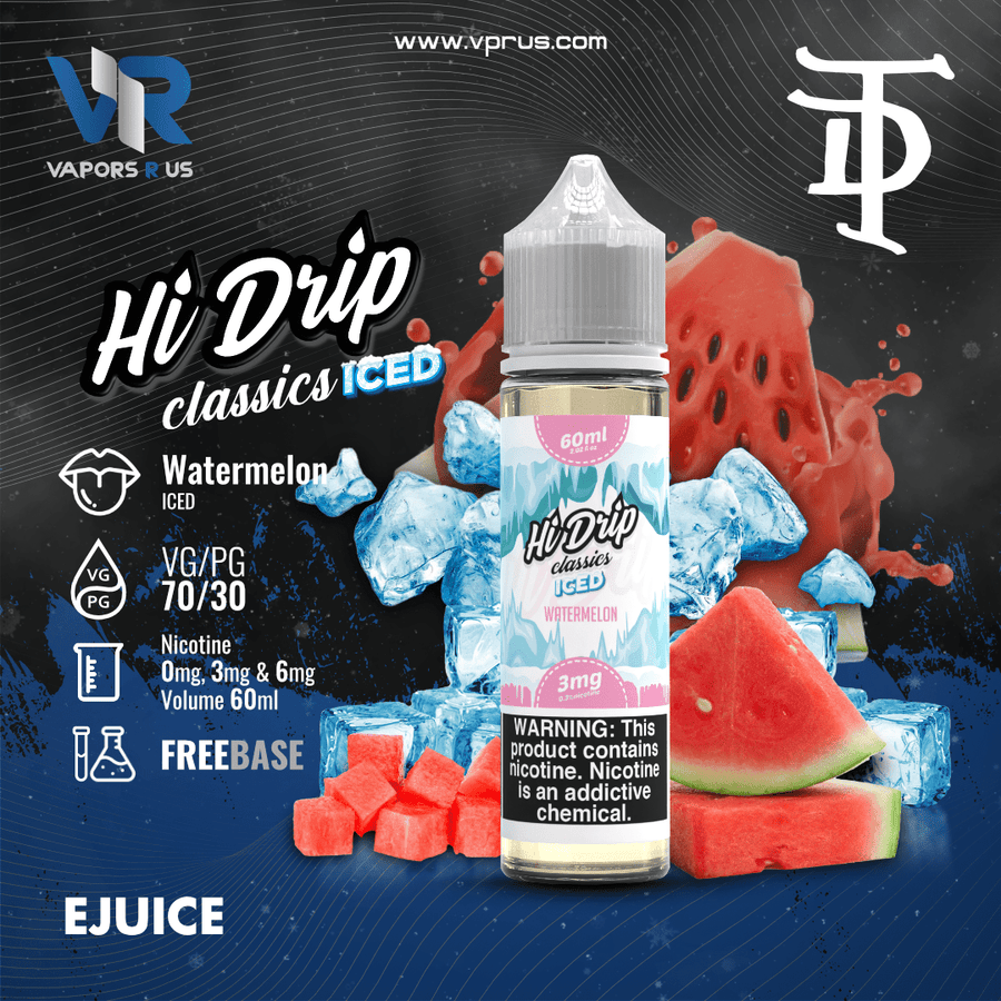 HI DRIP CLASSICS - Watermelon Ice 60ml | Vapors R Us LLC