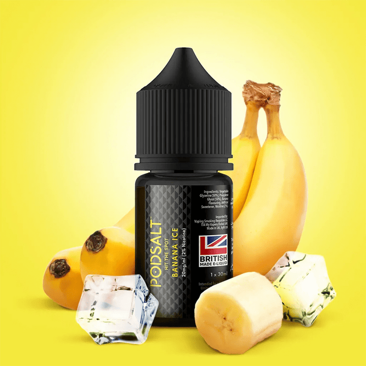 POD SALT CORE - Banana Ice 30ml (SaltNic) | Vapors R Us LLC