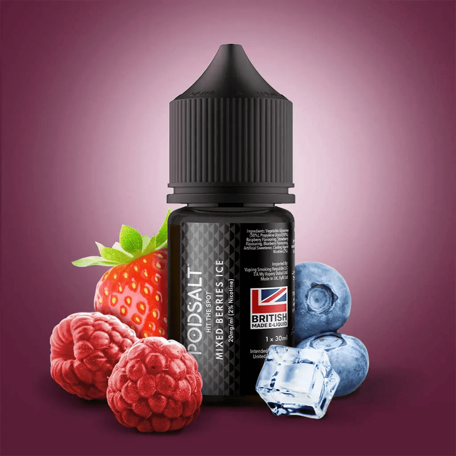 POD SALT CORE - Mixed Berries Ice 30ml (SaltNic) | Vapors R Us LLC