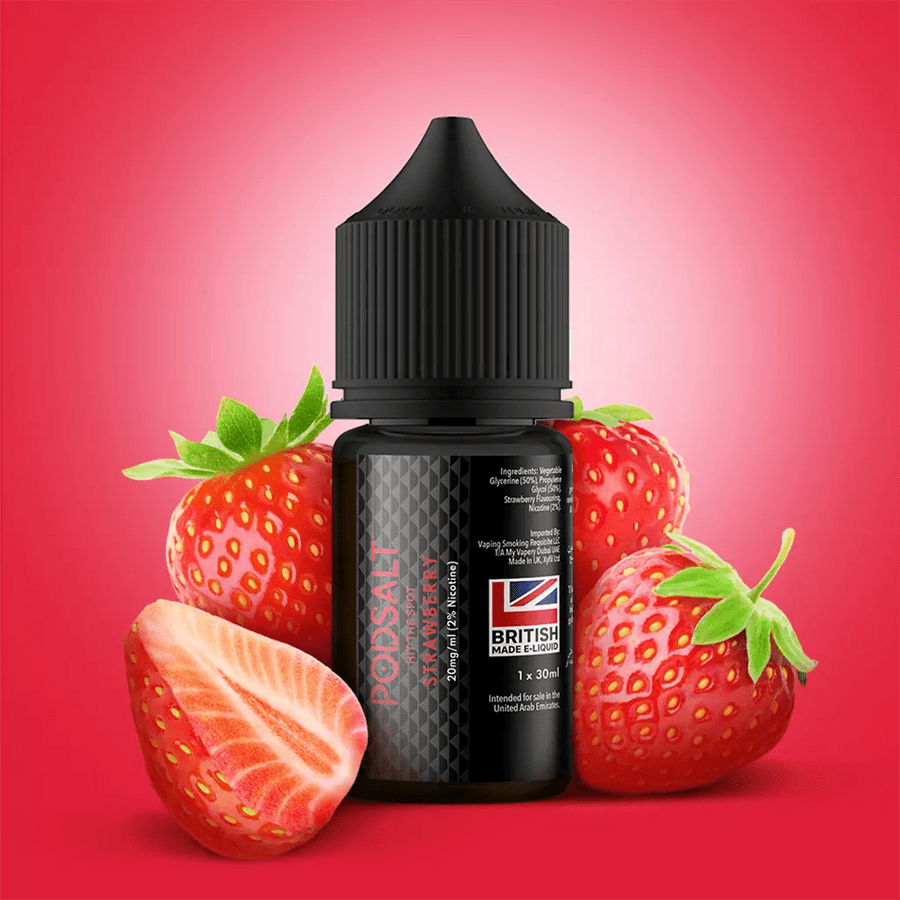 POD SALT CORE - Strawberry 30ml (SaltNic) | Vapors R Us LLC