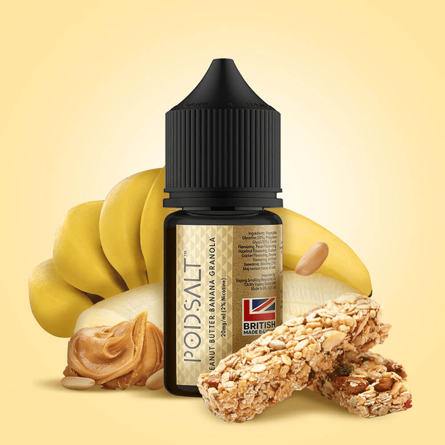 POD SALT FUSIONS - Yogi Banana Peanut Butter 30ml (SaltNic) | Vapors R Us LLC