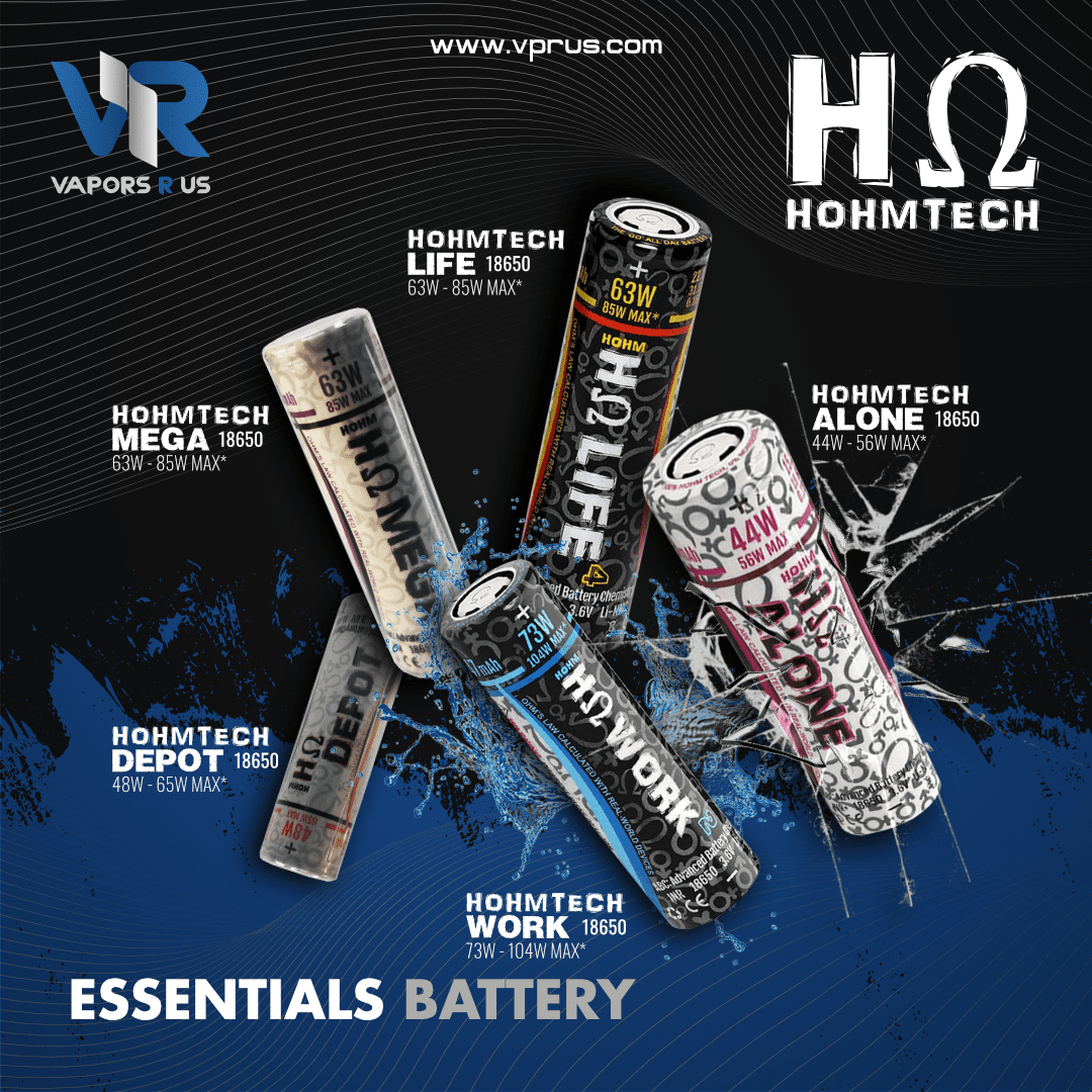 HOHMTECH - HOHM 18650 Battery (Single Piece) | Vapors R Us LLC