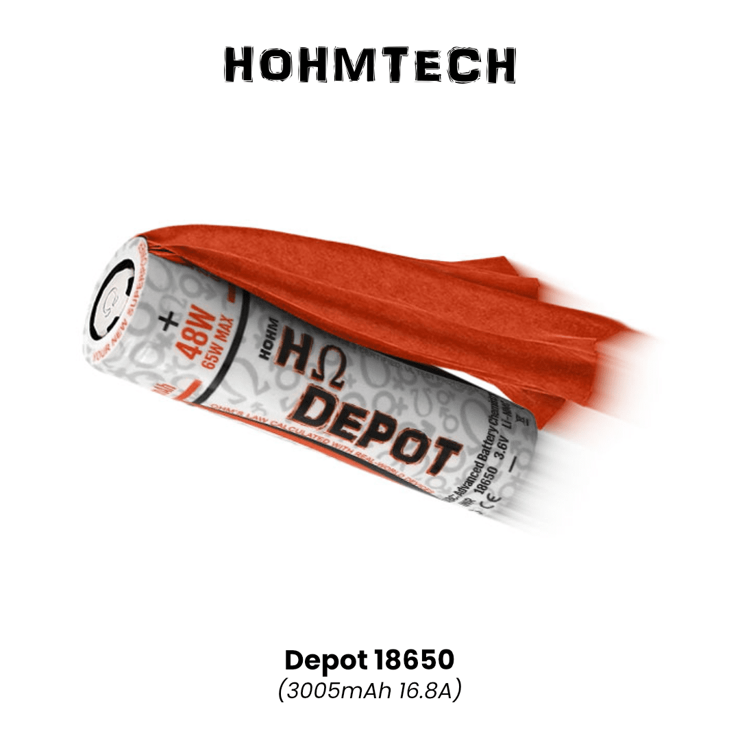 HOHMTECH - HOHM 18650 Battery (Single Piece) | Vapors R Us LLC