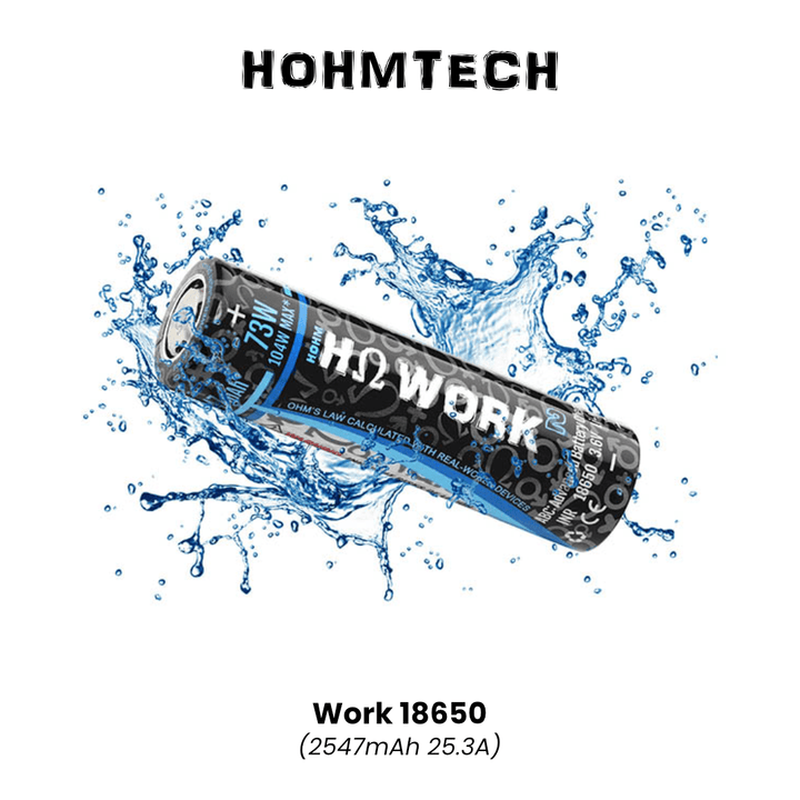 HOHMTECH - HOHM 18650 Battery (Single Piece) | Vapors R Us LLC