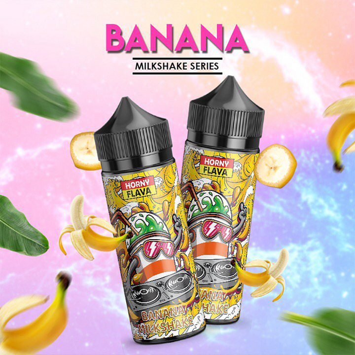 HORNY MILKSHAKE - Banana Milkshake 120ml | Vapors R Us LLC