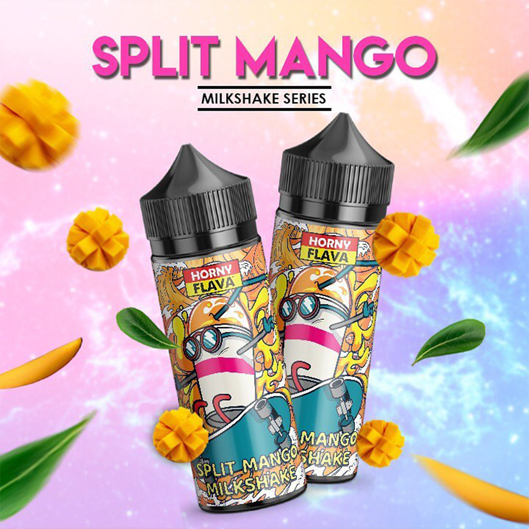 HORNY MILKSHAKE - Split Mango Milkshake 120ml | Vapors R Us LLC