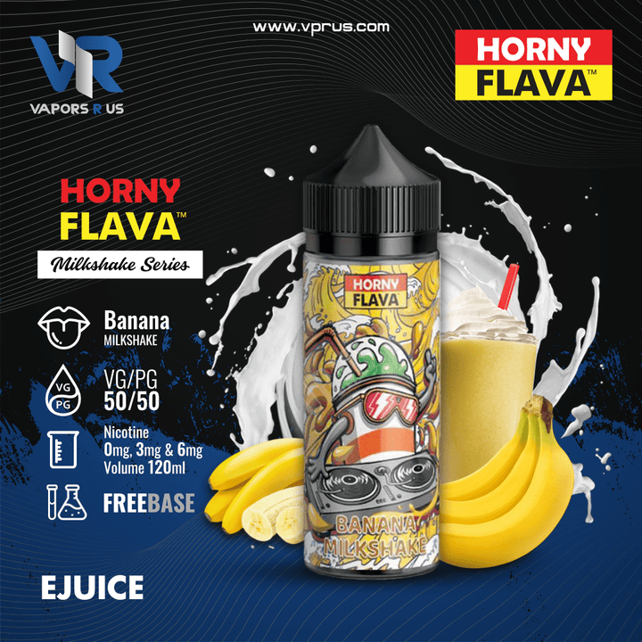 HORNY MILKSHAKE - Banana Milkshake 120ml | Vapors R Us LLC