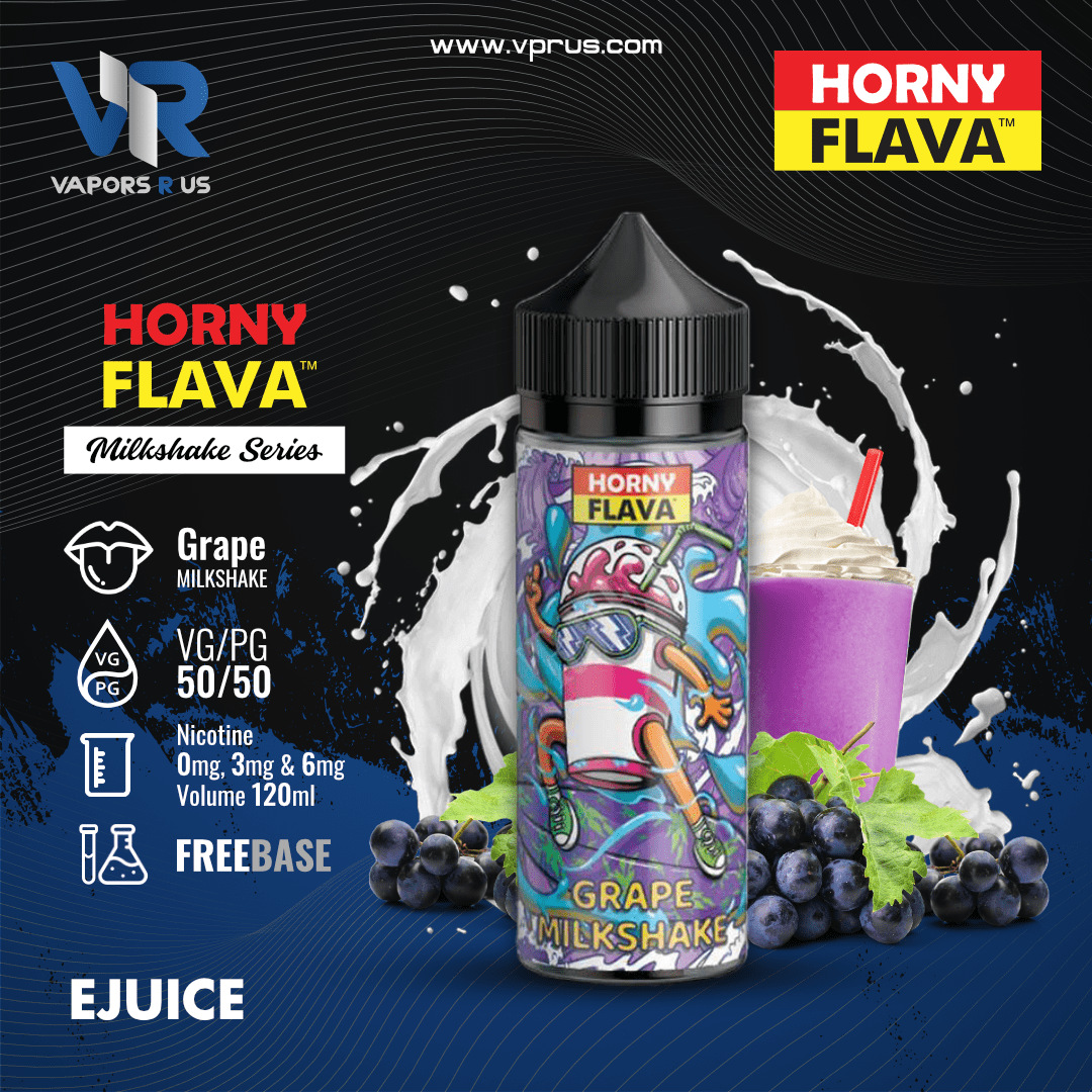 HORNY MILKSHAKE - Grape Milkshake 120ml | Vapors R Us LLC