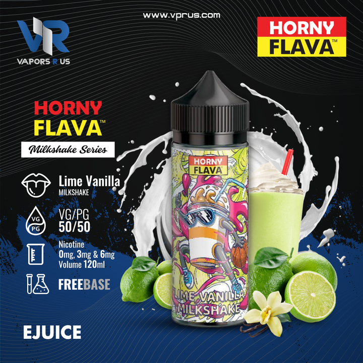 HORNY MILKSHAKE - Lime Vanilla Milkshake 120ml | Vapors R Us LLC