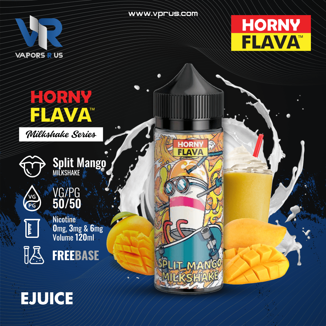 HORNY MILKSHAKE - Split Mango Milkshake 120ml | Vapors R Us LLC