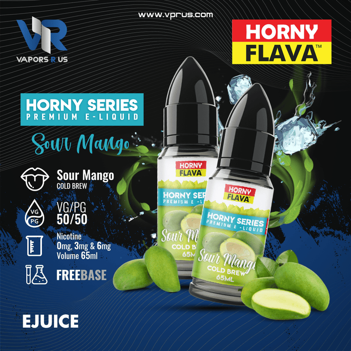 HORNY FLAVA - Sour Mango Cold Brew 65ml | Vapors R Us LLC