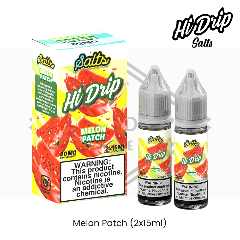 Hi Drip Salts - Melon Patch (2 x 15ml) | Vapors R Us LLC