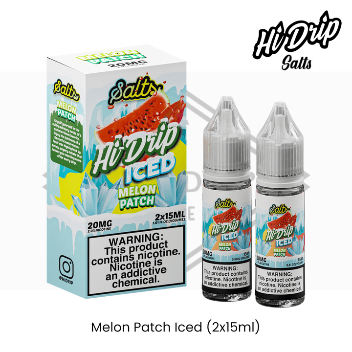 Hi Drip Salts - Melon Patch ICE (2 x 15ml) | Vapors R Us LLC