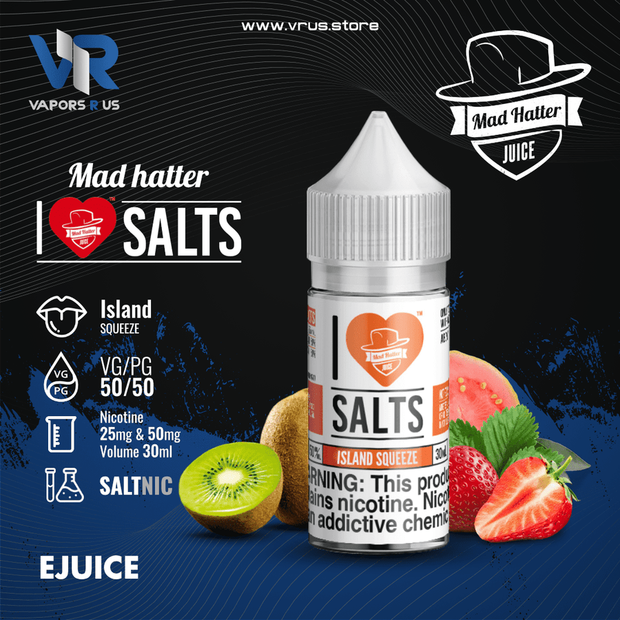 I LOVE SALTS - Island Squeeze 30ml (SaltNic) | Vapors R Us LLC