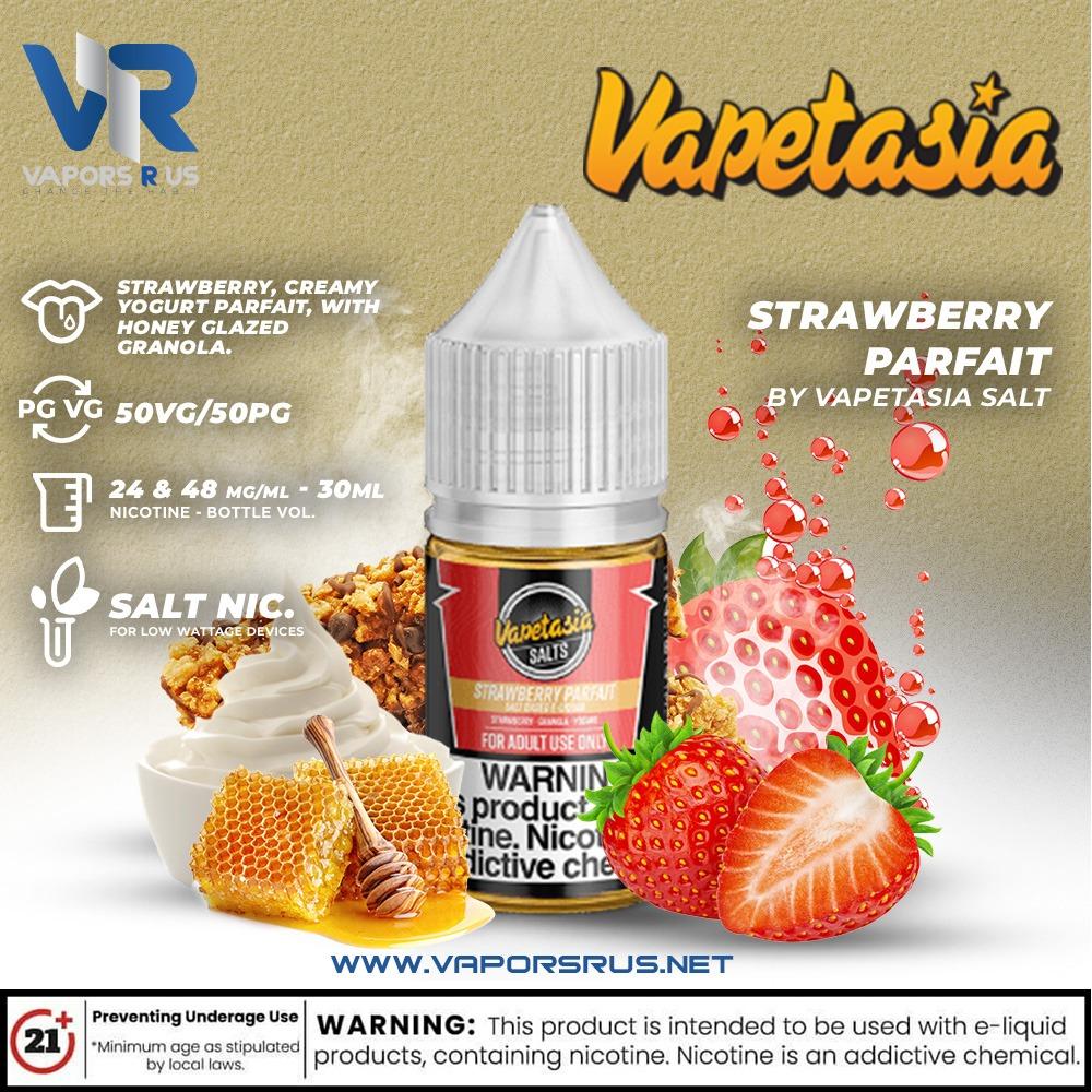 VAPETASIA - Killer Kustard Strawberry 30ml (SaltNic) | Vapors R Us LLC