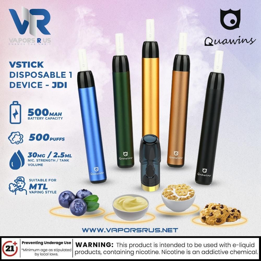 VSTICK DISPOSABLE 1 DEVICE - JDI | Vapors R Us LLC