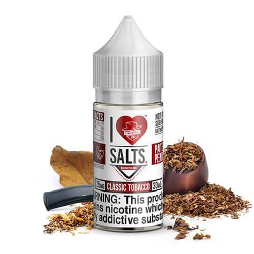 mad hatter classic tobacco I Love Salts Nicotine - Eliquid - 50mg Best Salt Nicotine for Pod