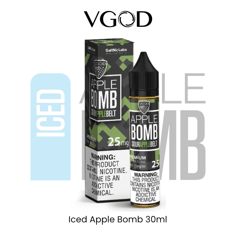 VGOD - Iced Apple Bomb 30ml (SaltNic) | Vapors R Us LLC