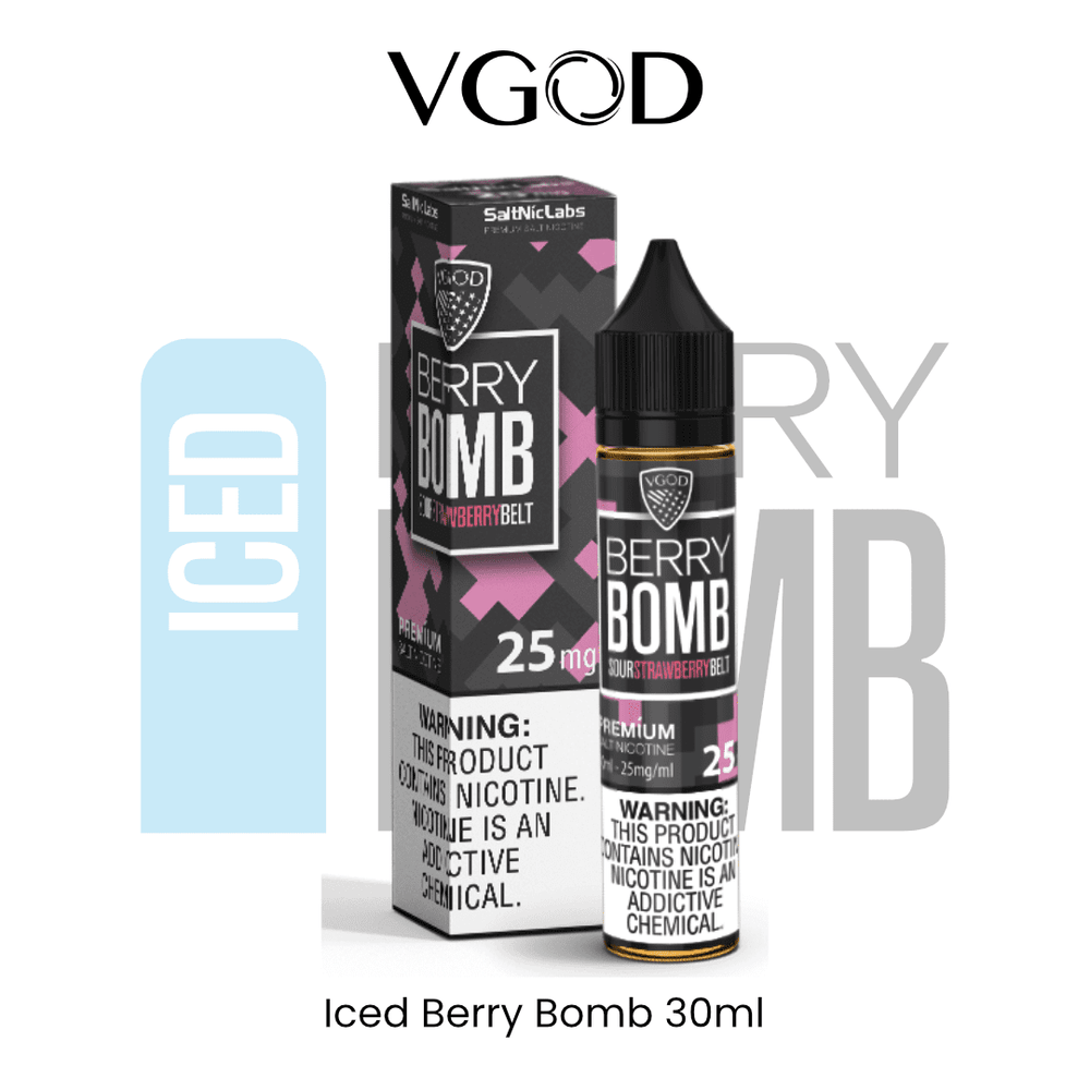 VGOD - Iced Berry Bomb 30ml (SaltNic) | Vapors R Us LLC