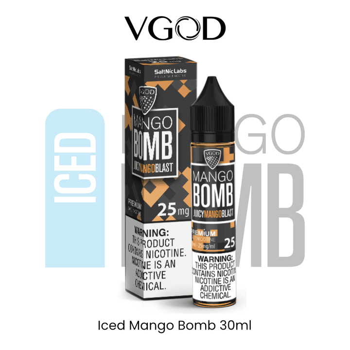 VGOD - Iced Mango Bomb 30ml (SaltNic) | Vapors R Us LLC