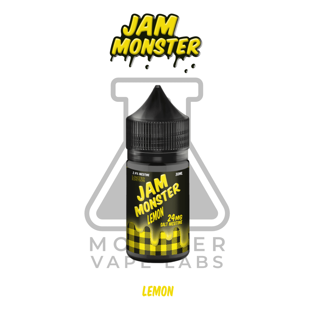 JAM MONSTER - Lemon 30ml (SaltNic) | Vapors R Us LLC