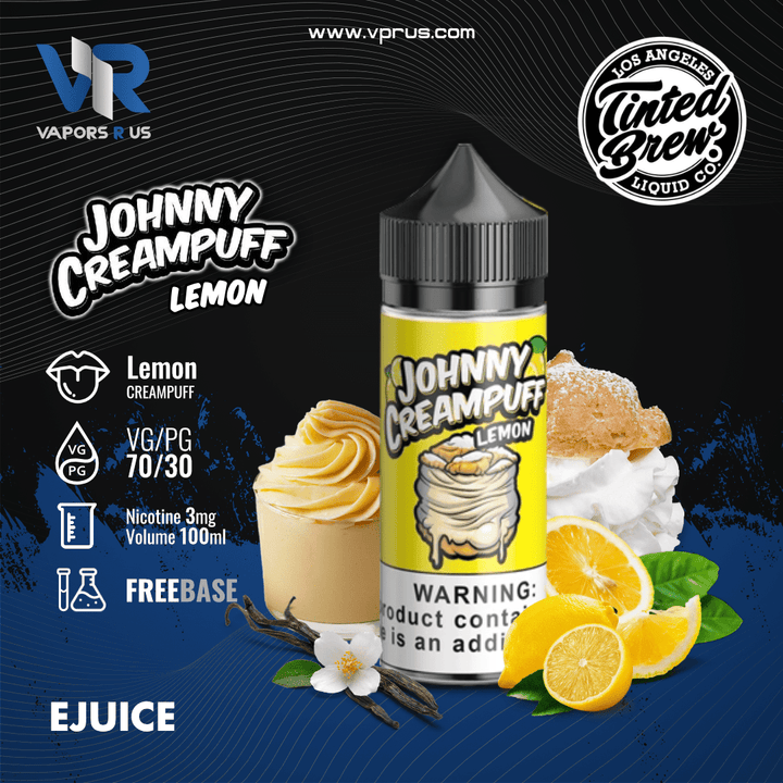 JOHNNY CREAMPUFF - Lemon 100ml | Vapors R Us LLC